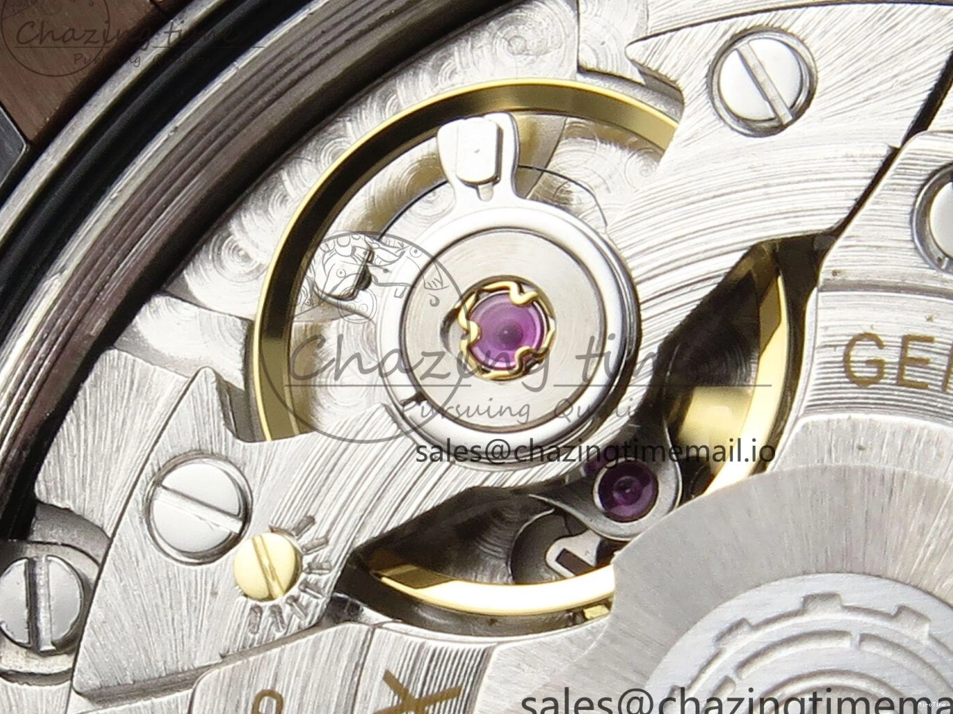 MiroTime 0204 SmoothTexture DateJust 36 126231 EWEF Best Edition Brown Dial Stick Marker on SS RG Jubilee Bracelet A 592